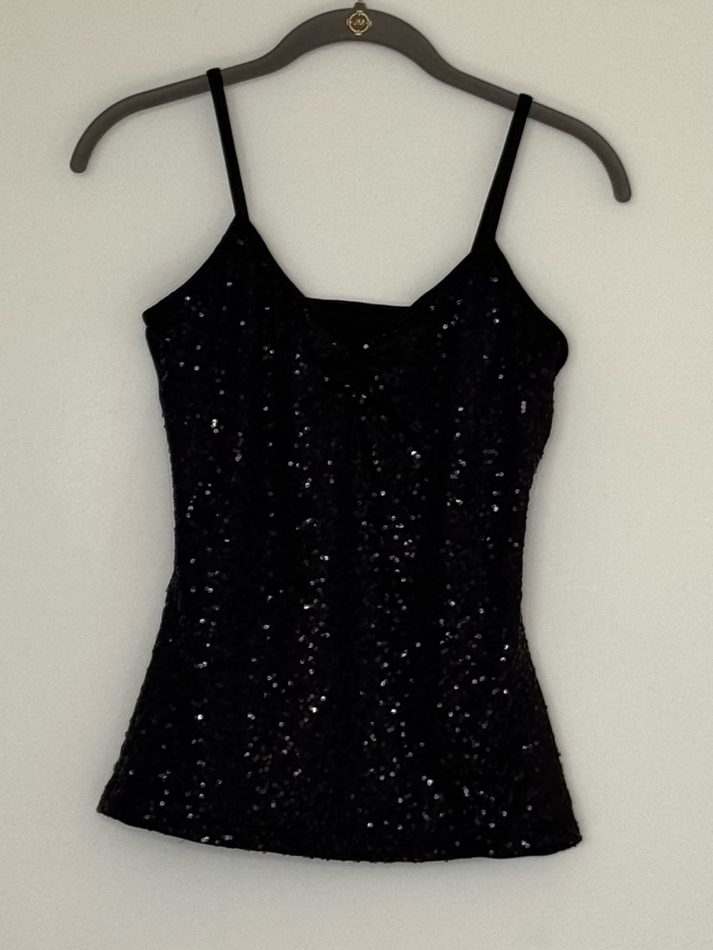 Balera Black Sequin Camisole top